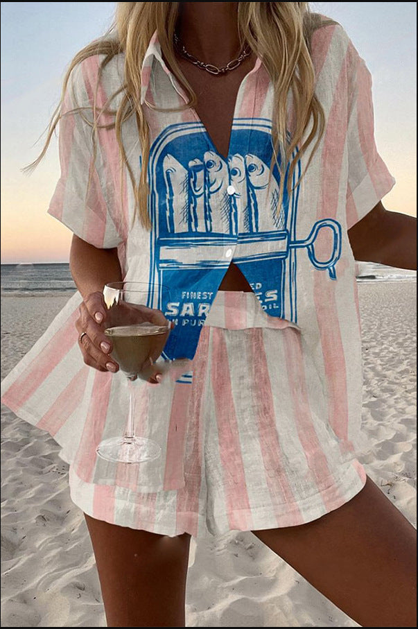 Tessa™ | Sardine Breeze Linen Duo