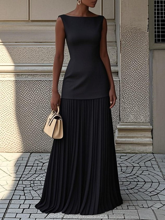 Robe Maxi Plissée Shania™