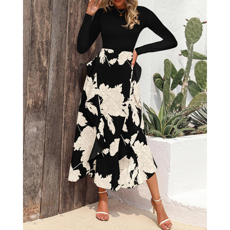 Robe midi sans manches SADIE™ – Charme floral