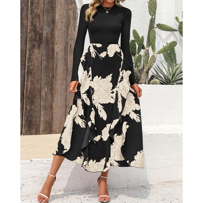 Robe midi sans manches SADIE™ – Charme floral