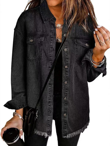 EmberElle™ | Veste utilitaire classique en jean