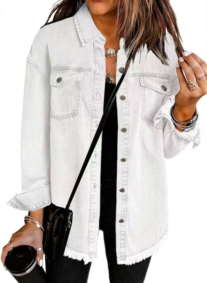 EmberElle™ | Veste utilitaire classique en jean