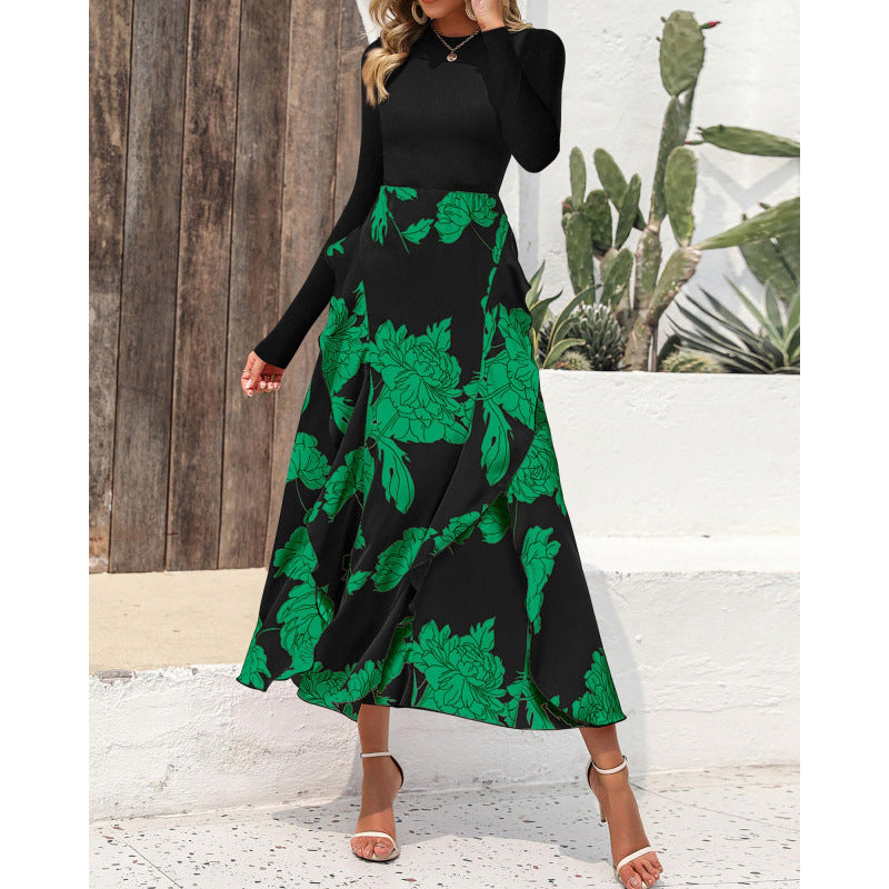 Robe midi sans manches SADIE™ – Charme floral