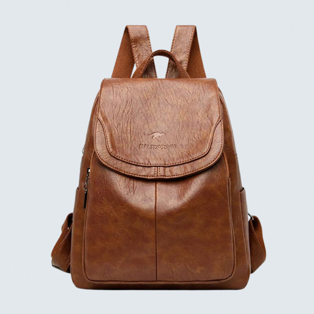 Balidaishu | Secure Leather Backpack