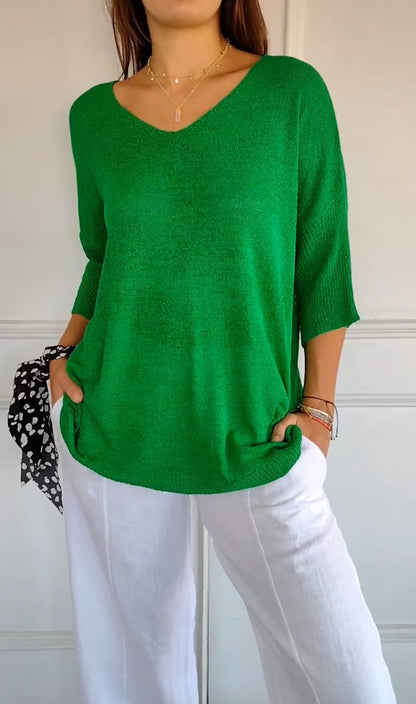 Hazel – Blouse Confortable au Toucher