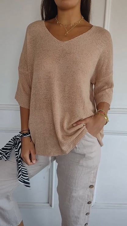 Hazel – Blouse Confortable au Toucher