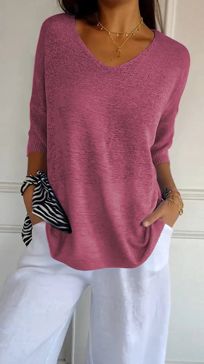 Hazel – Blouse Confortable au Toucher
