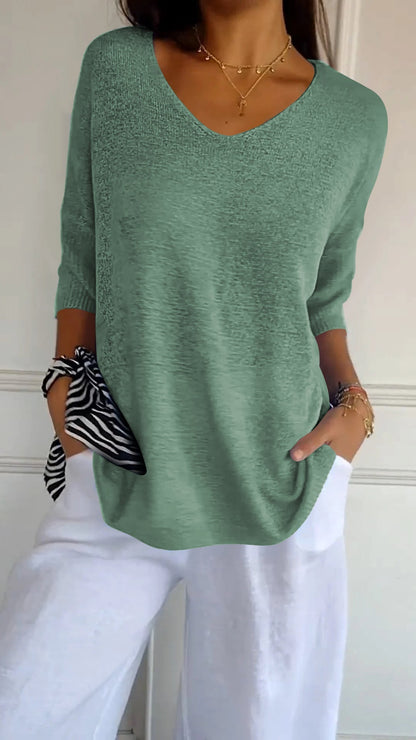 Hazel – Blouse Confortable au Toucher