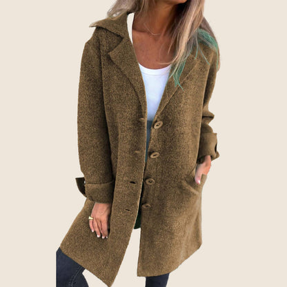 Solara™ | Manteau doux avec boutons