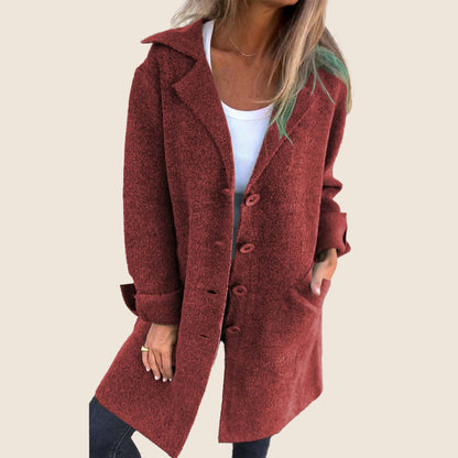 Solara™ | Manteau doux avec boutons