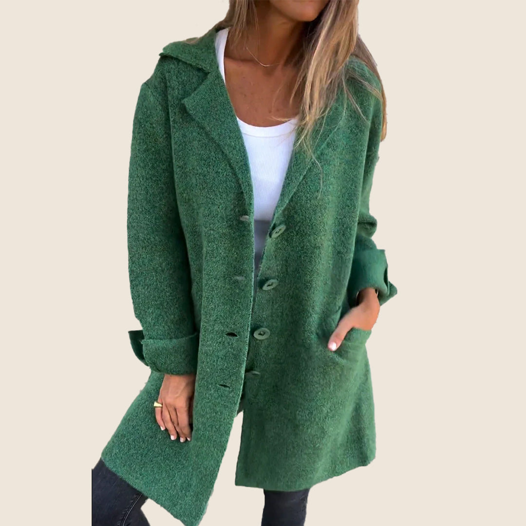 Solara™ | Manteau doux avec boutons