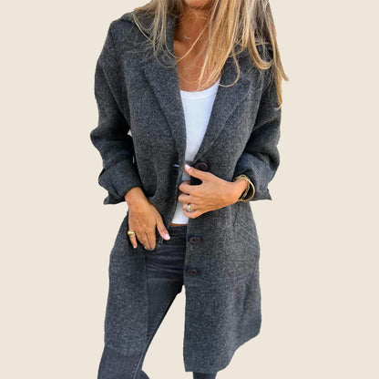 Solara™ | Manteau doux avec boutons