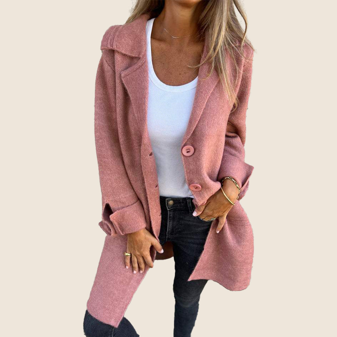 Solara™ | Manteau doux avec boutons