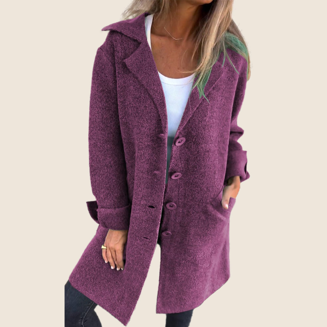 Solara™ | Manteau doux avec boutons