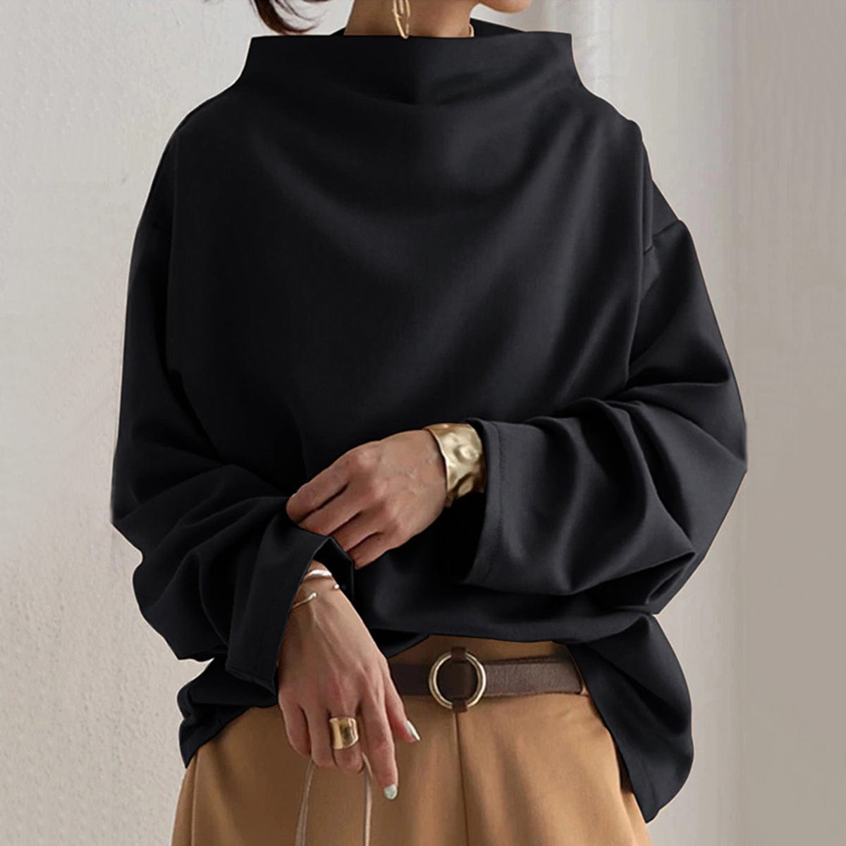 Velisse™ | High-Neck Sweater