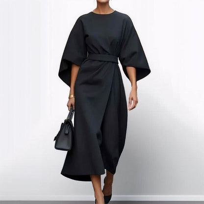 KATARZYNA | ROBE MAXI AVEC MANCHES KIMONO