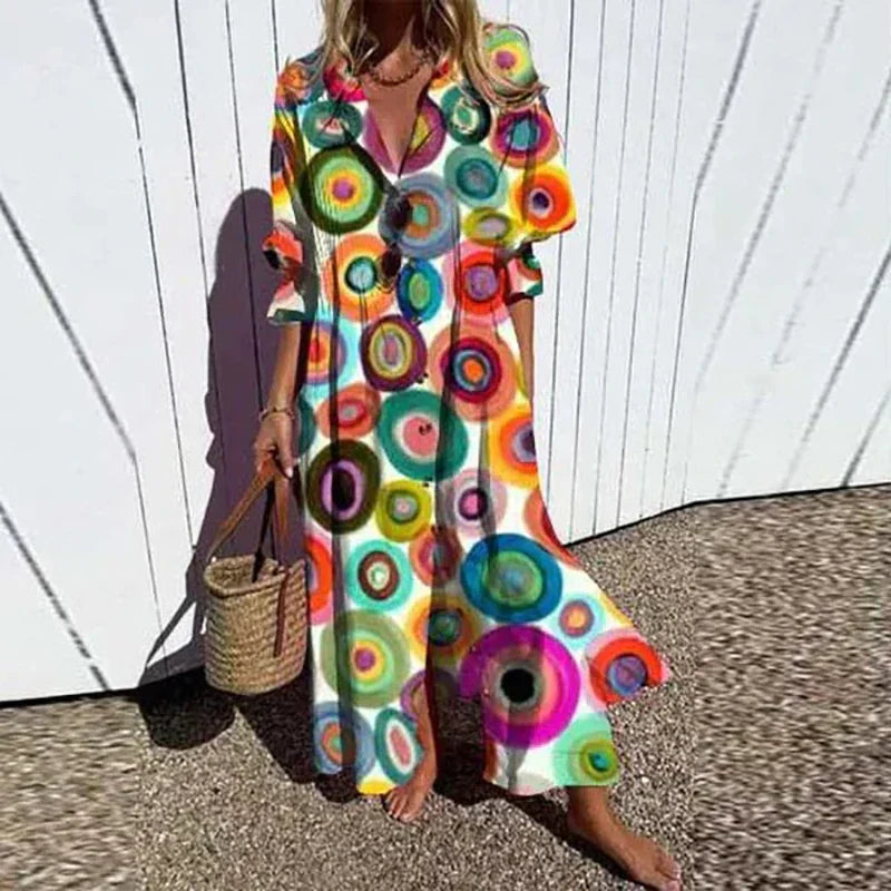 Susan | Robe longue Bloom Boldly