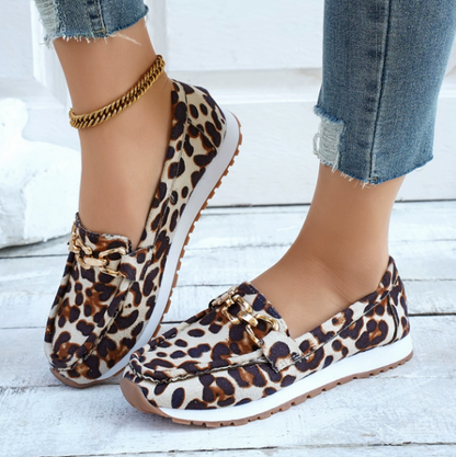 Everly - Mocassins imprimé léopard