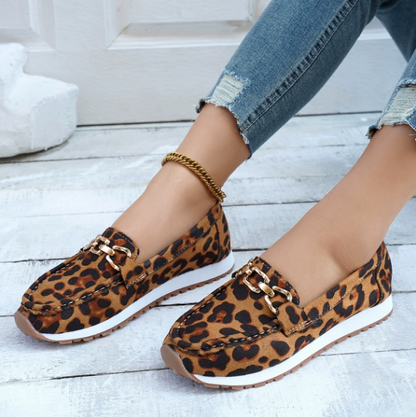 Everly - Mocassins imprimé léopard