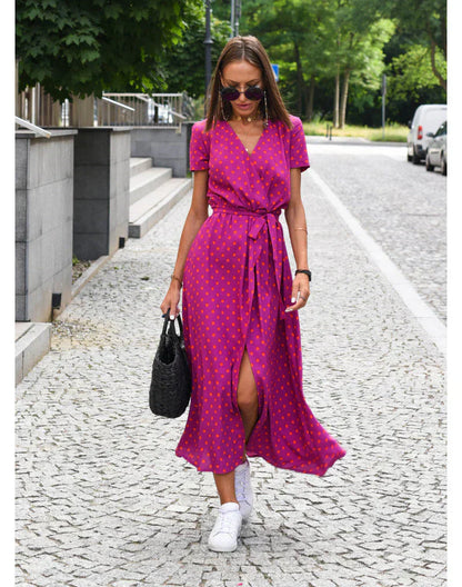 Noelia | Elegant dress with V-neckline