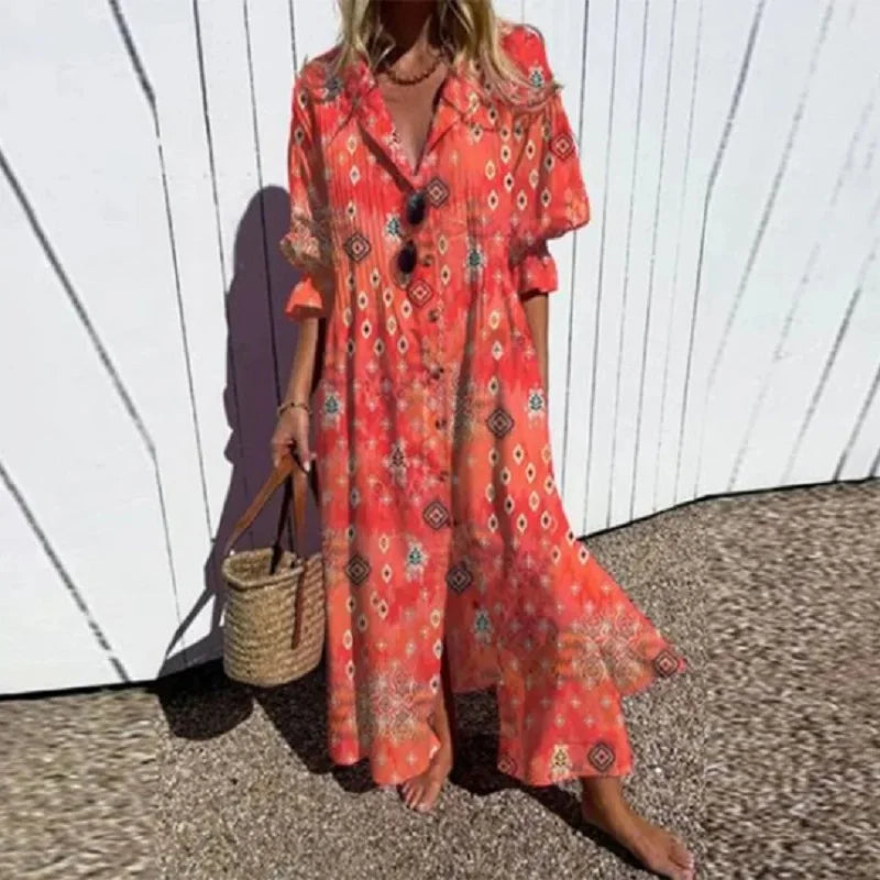Susan | Robe longue Bloom Boldly