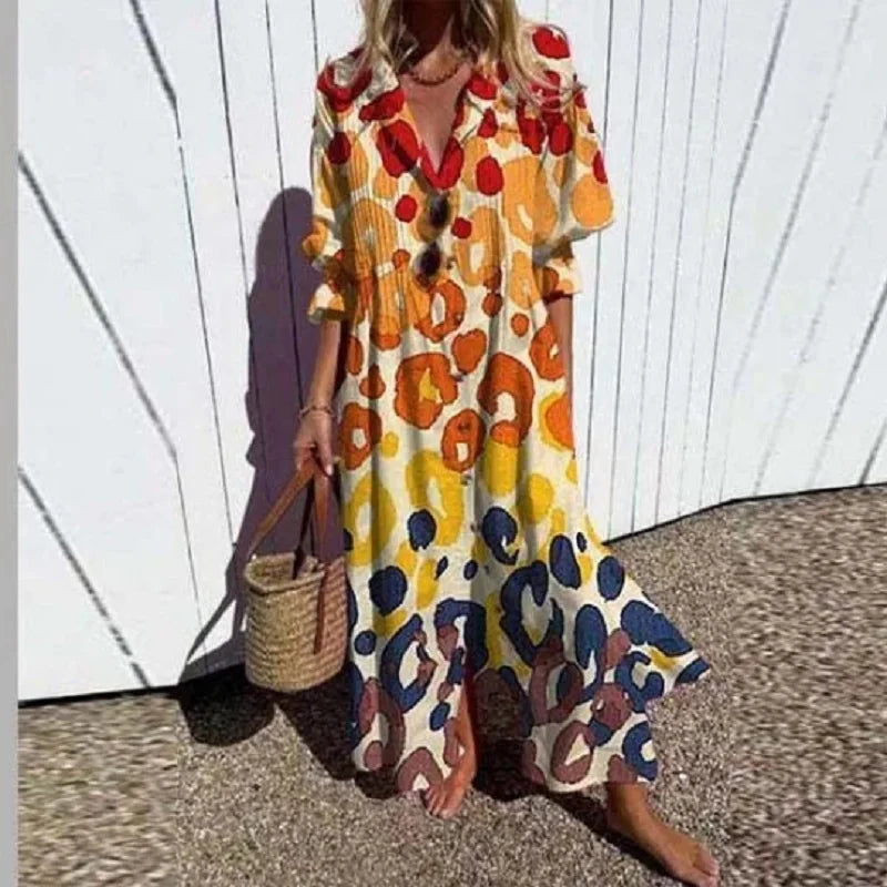 Susan | Robe longue Bloom Boldly