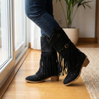 Fringara | Western Tassel Boots
