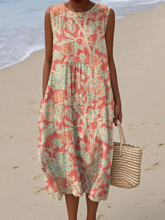 Beth™ Floral Midi Dress