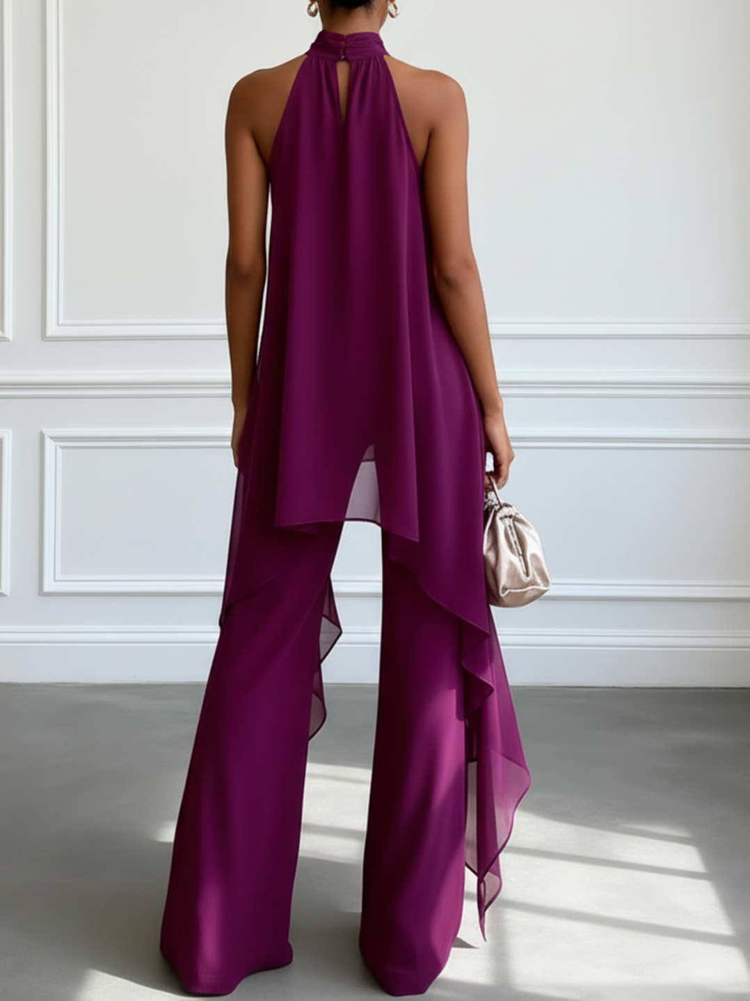 Ensemble Élégance Lilas Deux Pièces