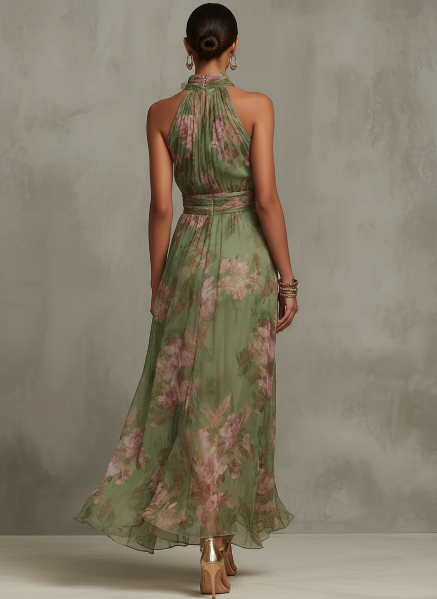 Genesis™ | Robe Maxi Fluide Sans Manches Été