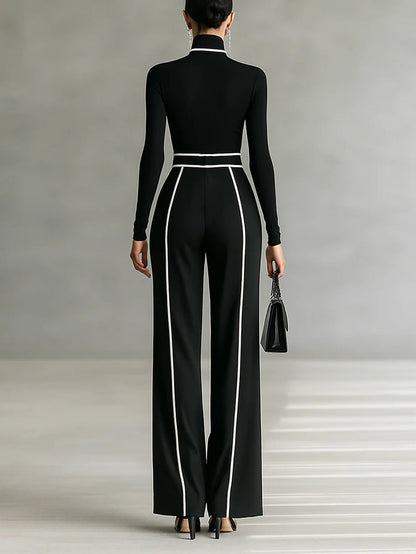 Vera™ | Ensemble élégant avec détail contrastant