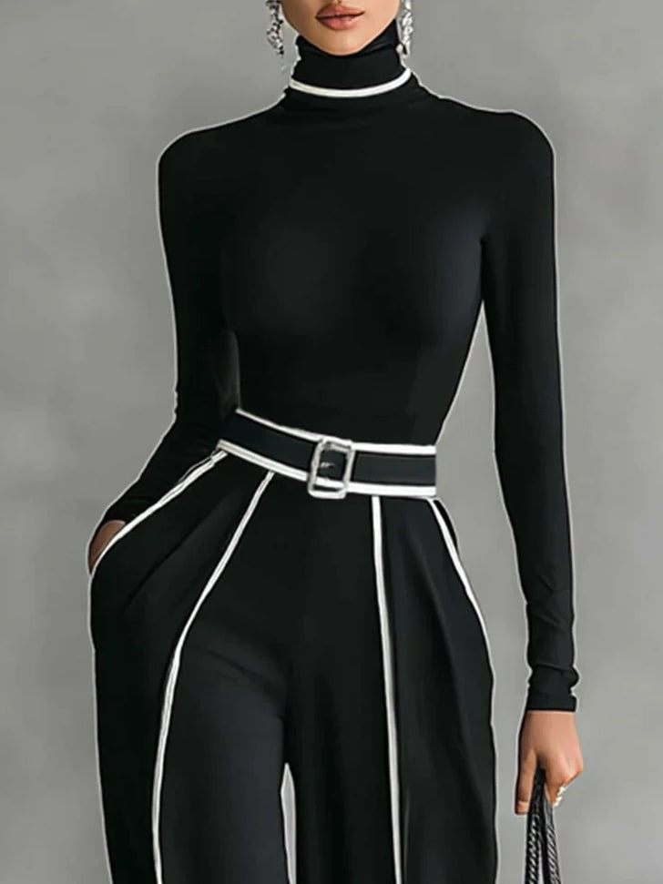 Vera™ | Ensemble élégant avec détail contrastant