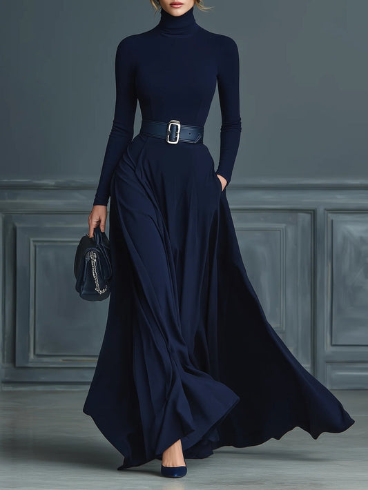 Robe Col Roulé Tricotée Gerika™