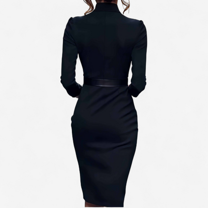Madyx™ Élégante robe avec ceinture