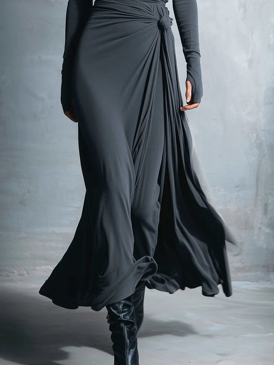Naiara ❘ Maxi dress with side knot