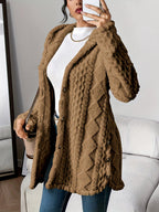 Florayne™ | Elegant Hooded Cardigan