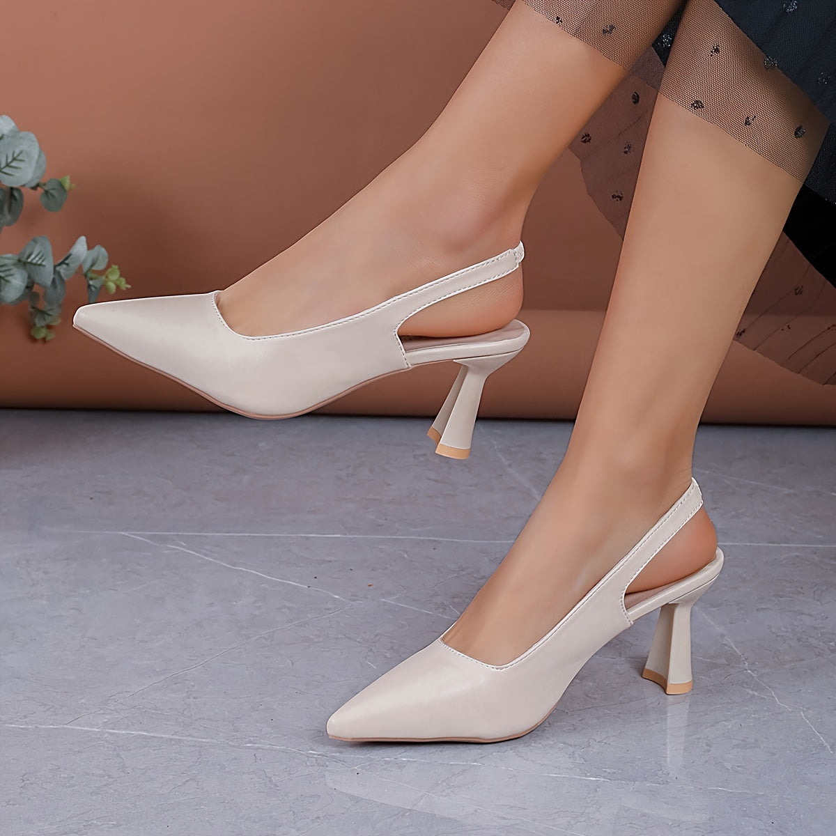 Sophia | Escarpins Éléguants à Bride Arrière