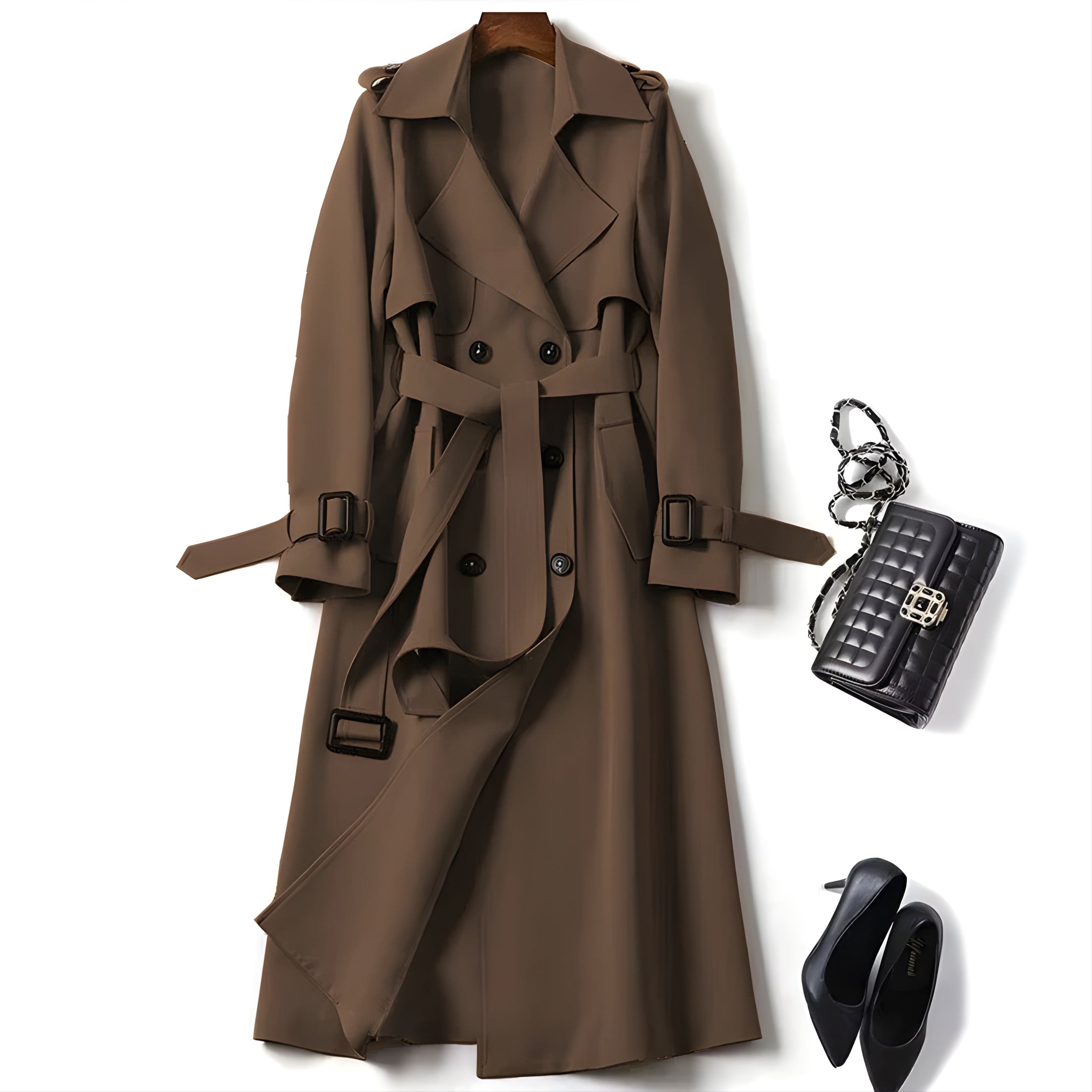 Liora™ | Elegant Trench Coat