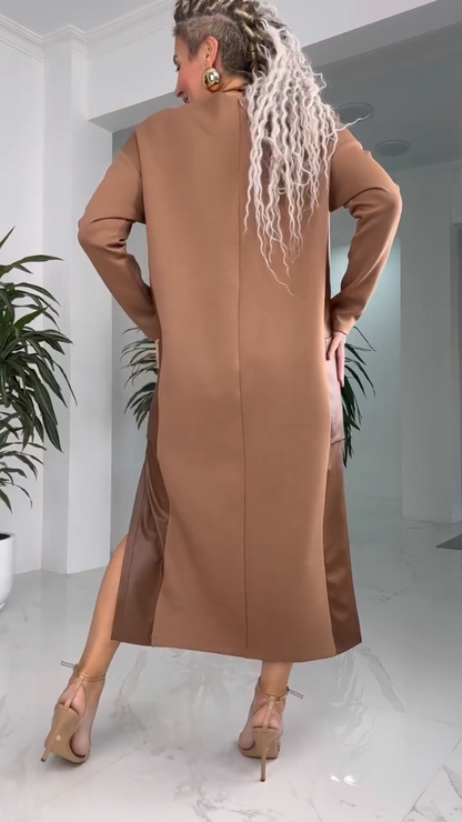 MARILYN™ - Robe midi classique et minimaliste