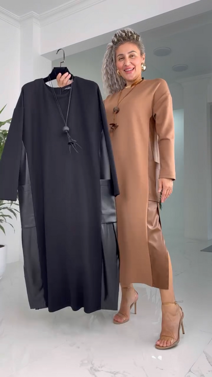 MARILYN™ - Robe midi classique et minimaliste