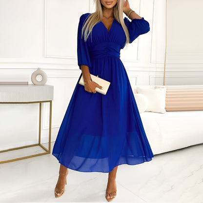 NAOMI™ - Robe en Mousseline Élégante