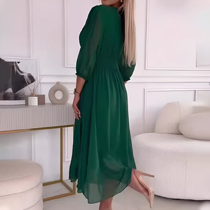 NAOMI™ - Robe en Mousseline Élégante
