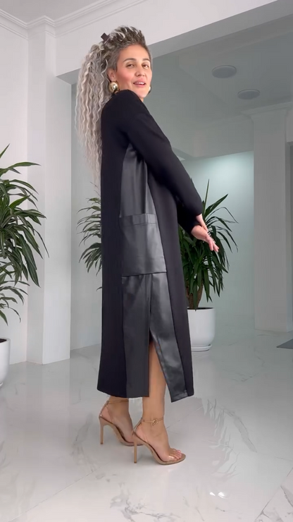 MARILYN™ - Robe midi classique et minimaliste