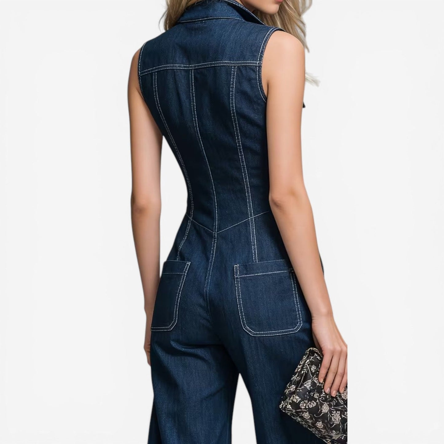 Sharon™ Combinaison en denim