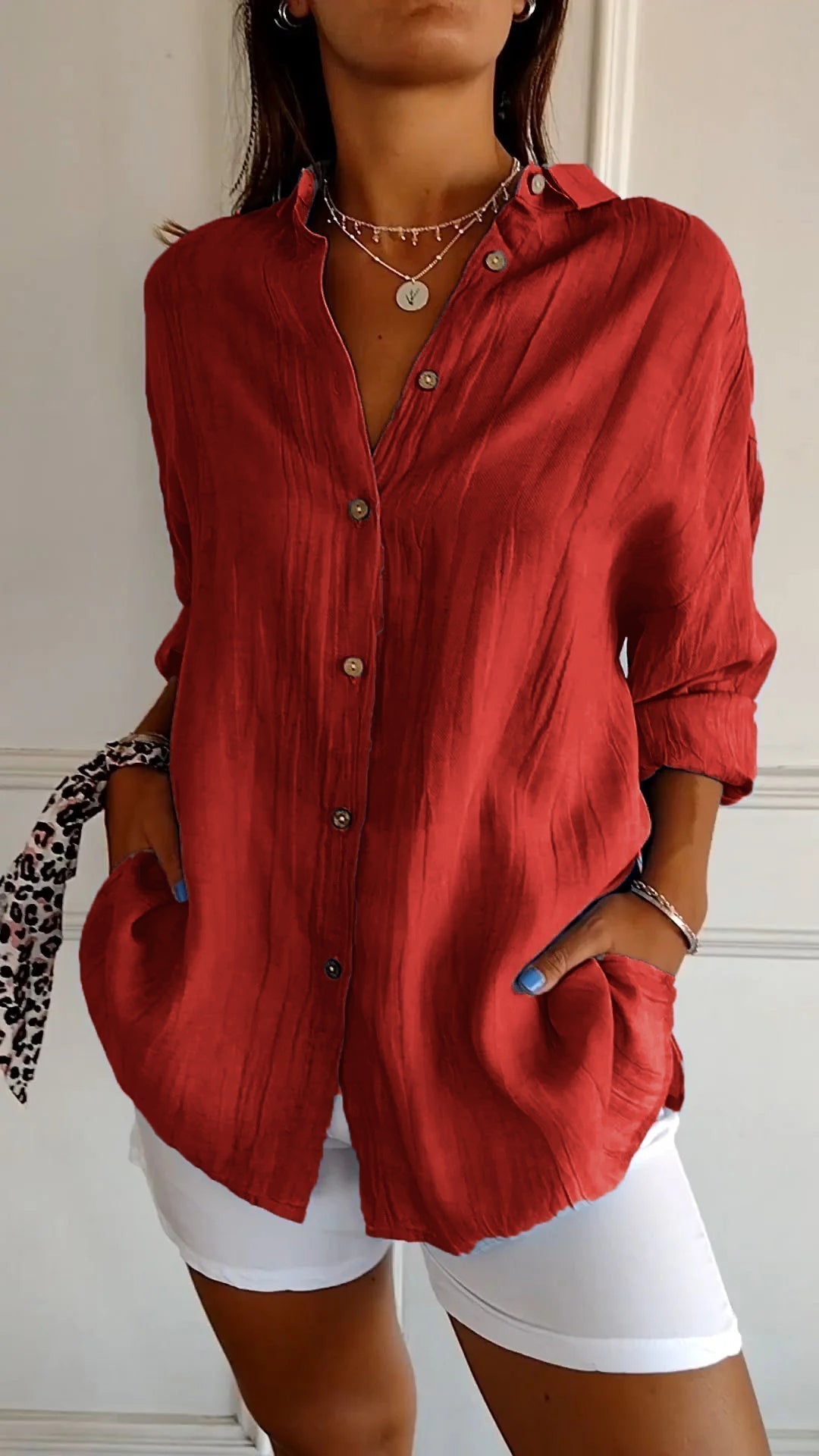 Ruby – Blouse Charme Léger