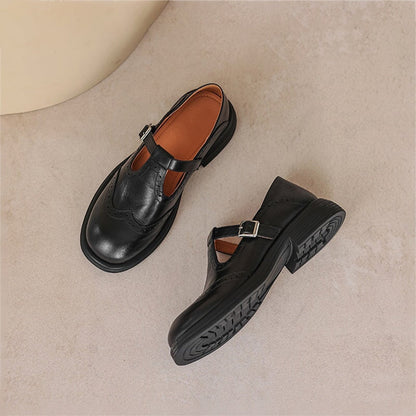 Mattea | Élégantes Babies En Cuir