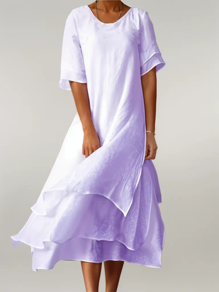 Caelissa™ | Robe Midi Fluide Confortable