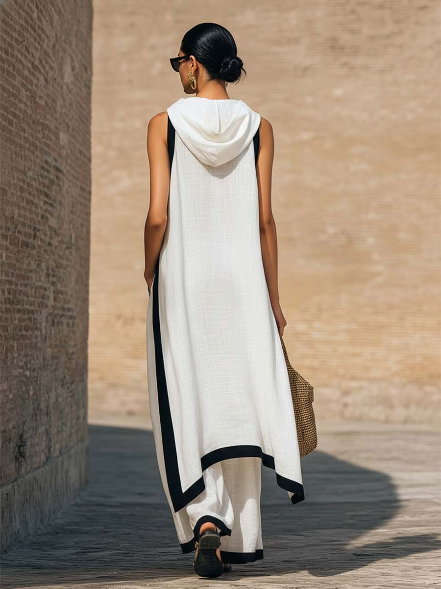 Alma™|Ensemble Élégant en Lin et Coton