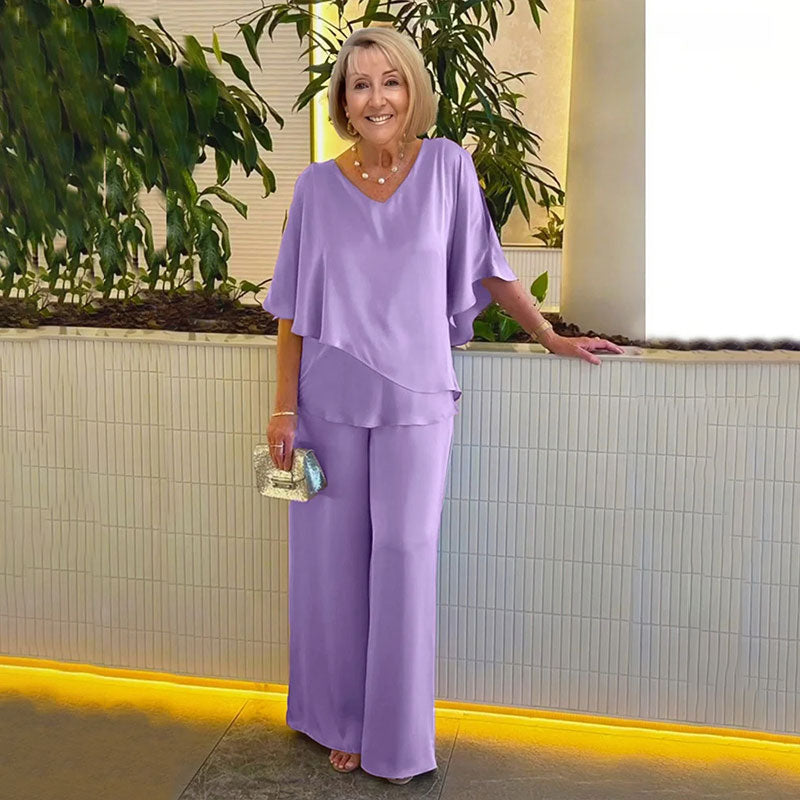 Selina – Ensemble Élégant 2 Pièces avec Silhouette Fluide