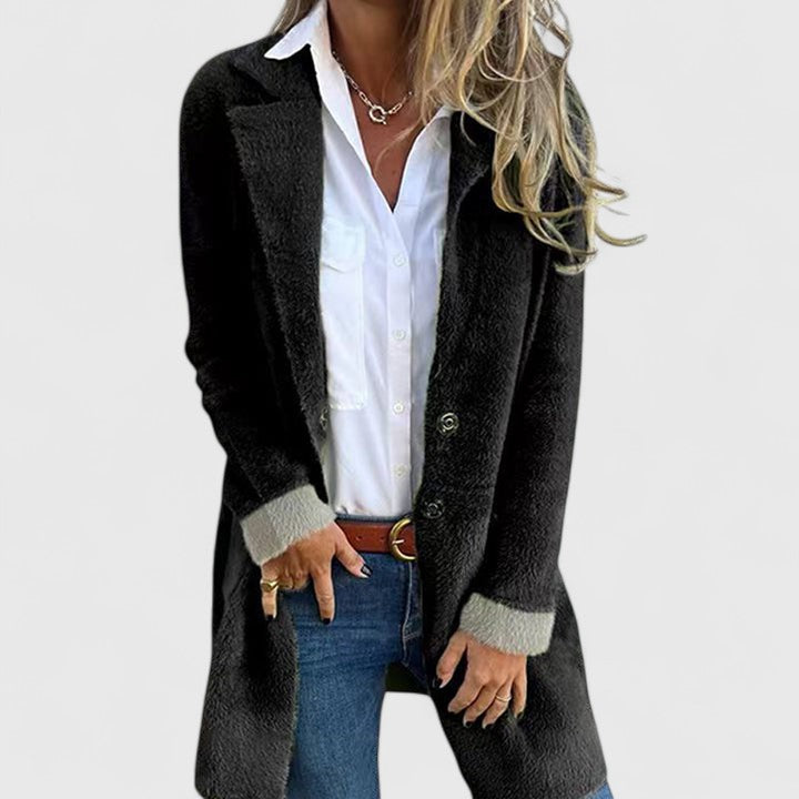 Liraelle™ | Stylish Long Wool Coat